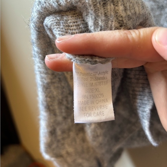 Emory Park Grey Turtleneck Sweater - Picture 7 of 9